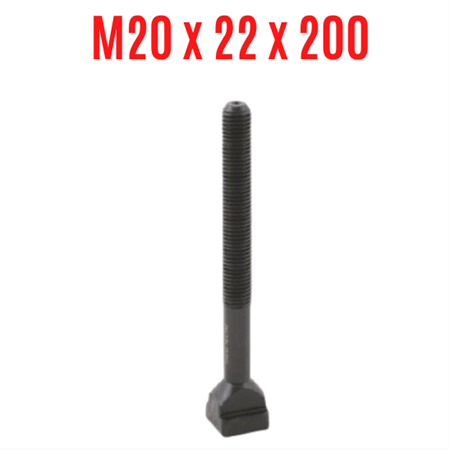 T Ayaklı Saplama M 20 x 22 x200