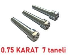 0.75 Karat Çoklu Taş Düzeltme Elması ( 7 taneli )