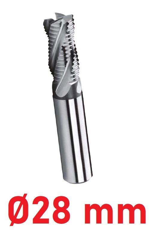 Ø28 mm Kısa Kabatalaş Freze