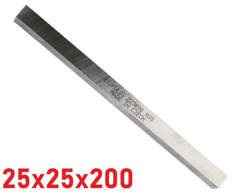 25 x 25 x 200 mm Torna Kalemi HSS