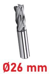 Ø26 mm Kısa Kabatalaş Freze