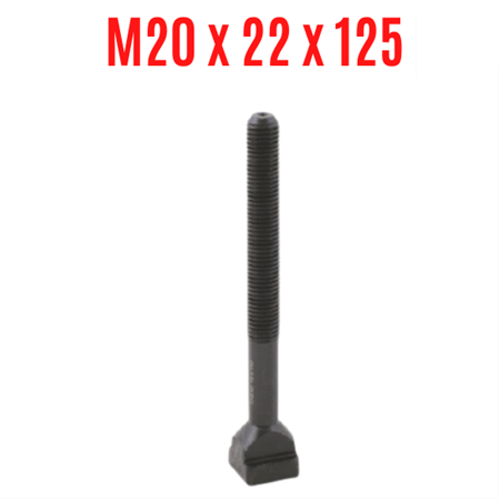 T Ayaklı Saplama M 20 X 22 X 125