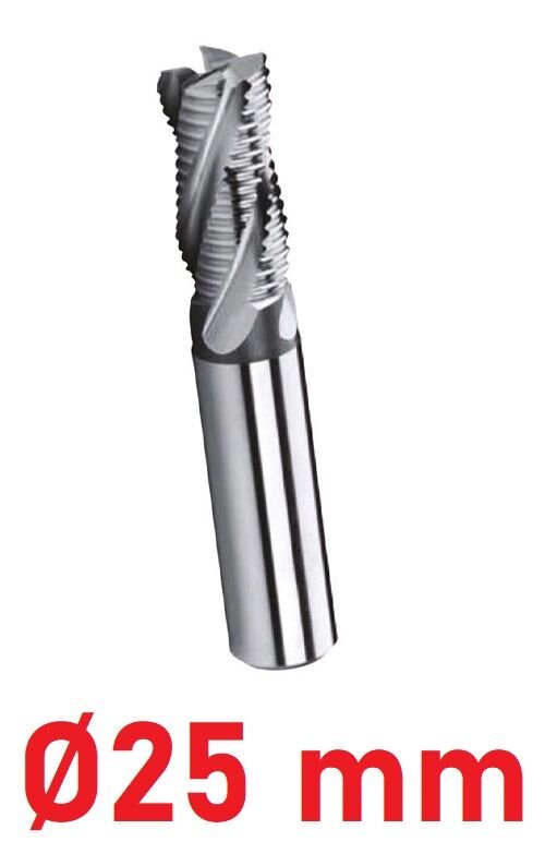 Ø25 mm Kısa Kabatalaş Freze