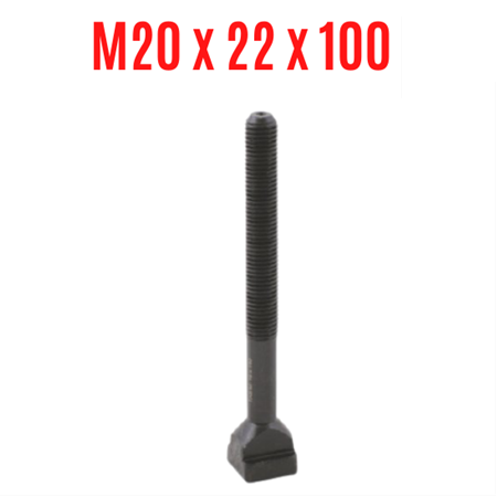 T Ayaklı Saplama M 20 X 22 X 100