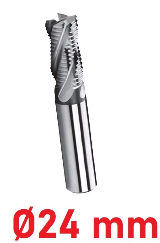 Ø24 mm Kısa Kabatalaş Freze