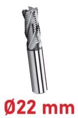 Ø22 mm Kısa Kabatalaş Freze