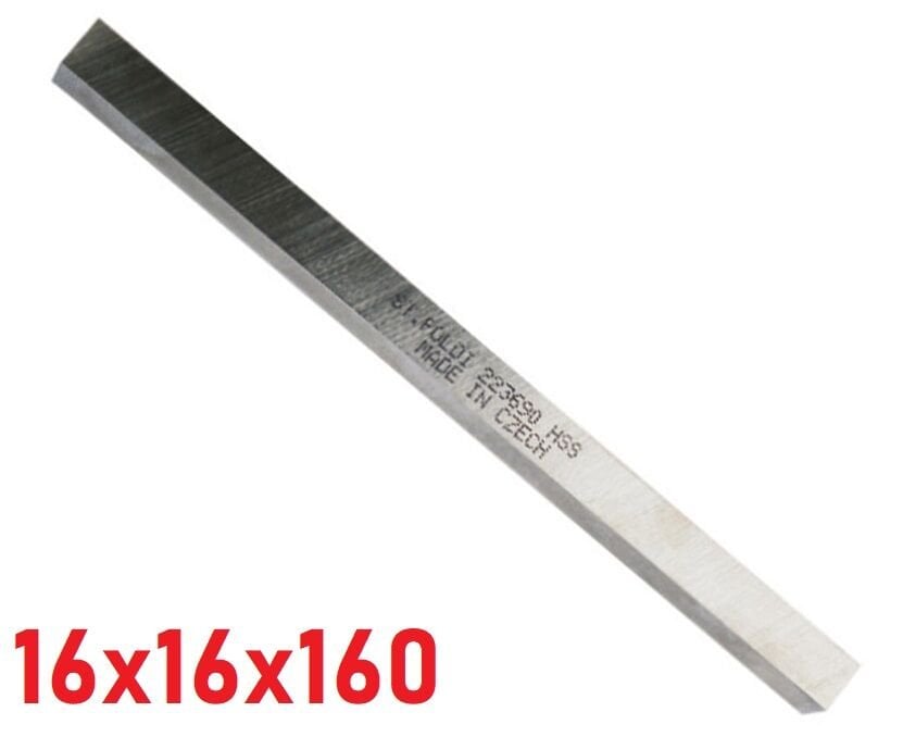 16 x 16 x 160 mm Torna Kalemi HSS