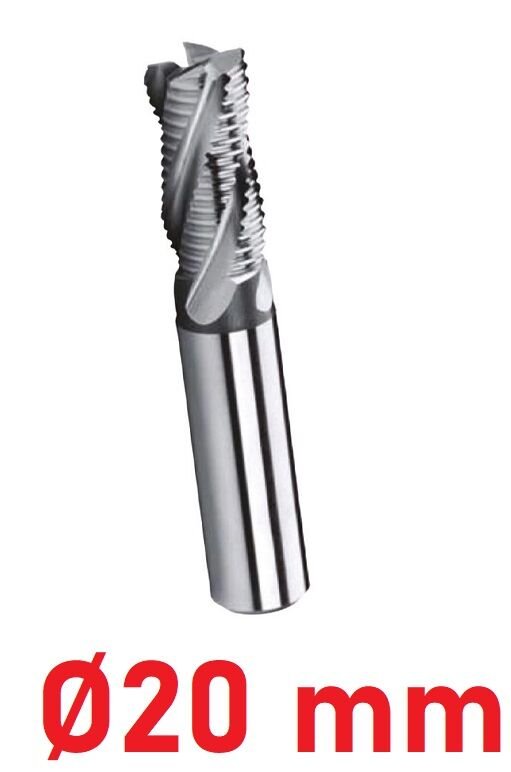 Ø20 mm Kısa Kabatalaş Freze
