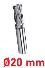 Ø20 mm Kısa Kabatalaş Freze