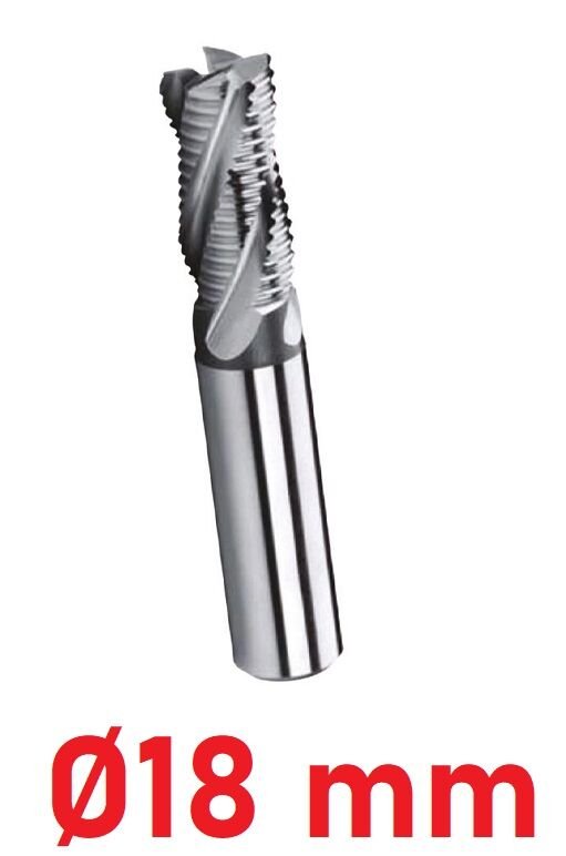 Ø18 mm Kısa Kabatalaş Freze