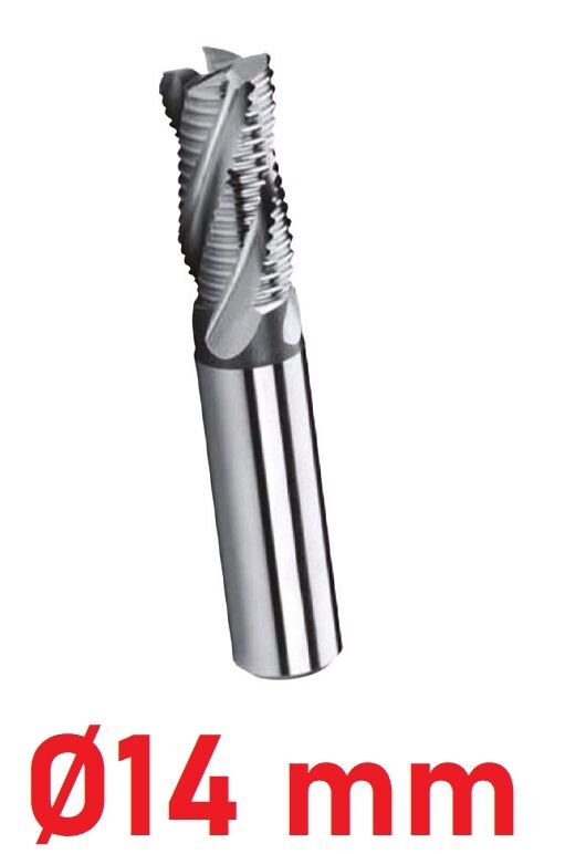 Ø14 mm Kısa Kabatalaş Freze