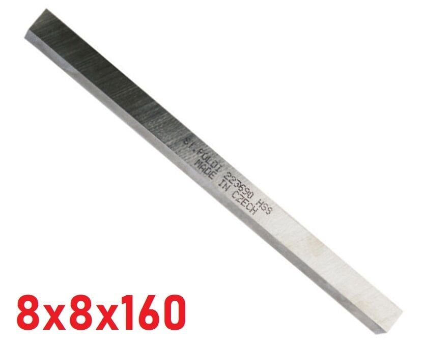 8 x 8 x 160 mm Torna Kalemi HSS