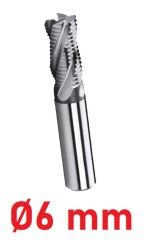 Ø6 mm Kısa Kabatalaş Freze