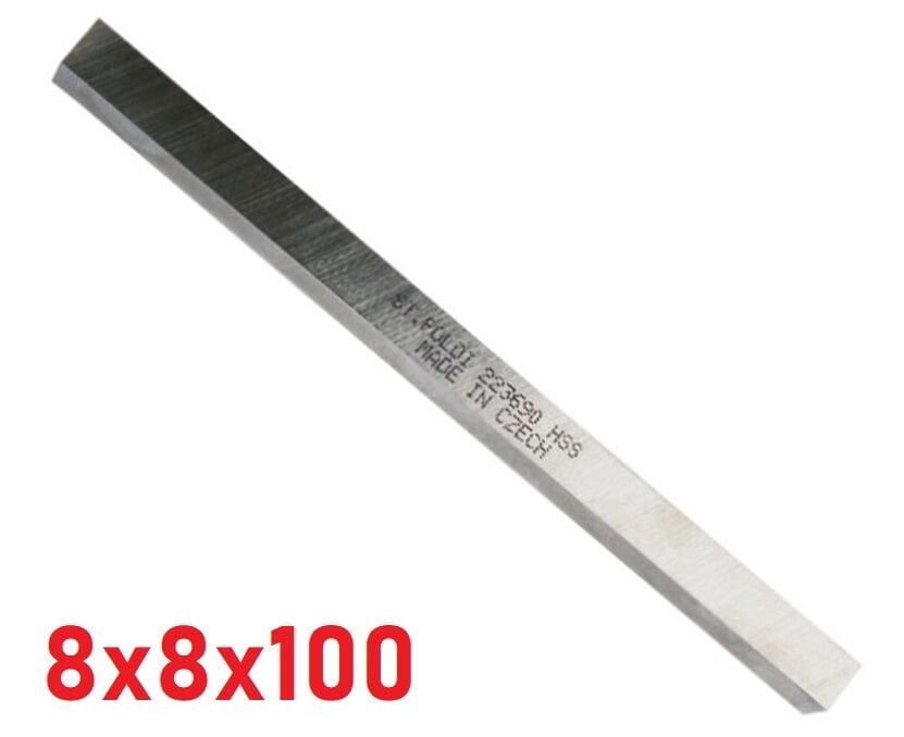8 x 8 x 100 mm Torna Kalemi HSS