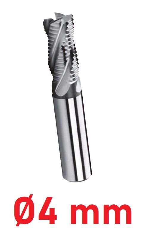 Ø4 mm Kısa Kabatalaş Freze