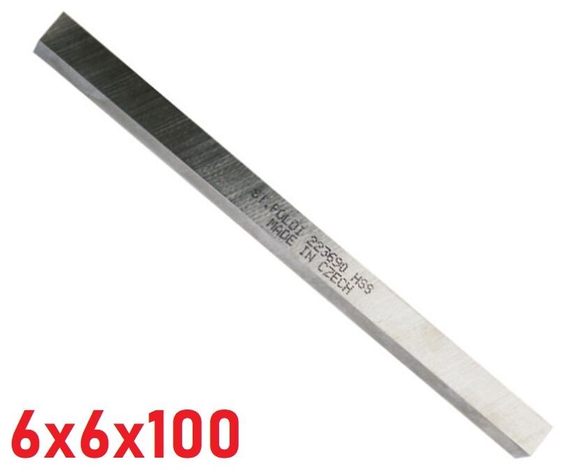 6 x 6 x 100 mm Torna Kalemi HSS